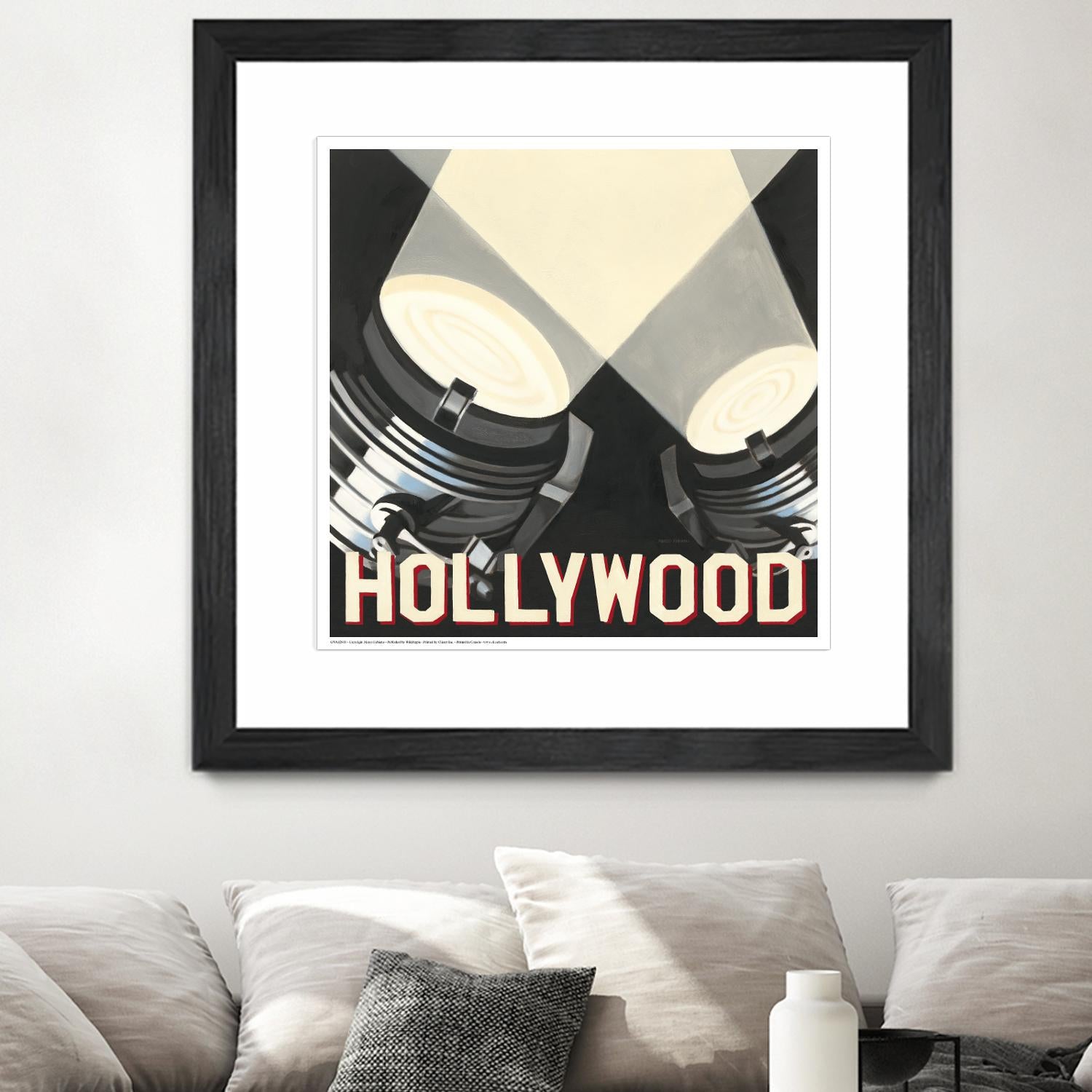 Hollywood by Marco Fabiano on GIANT ART - beige leisure