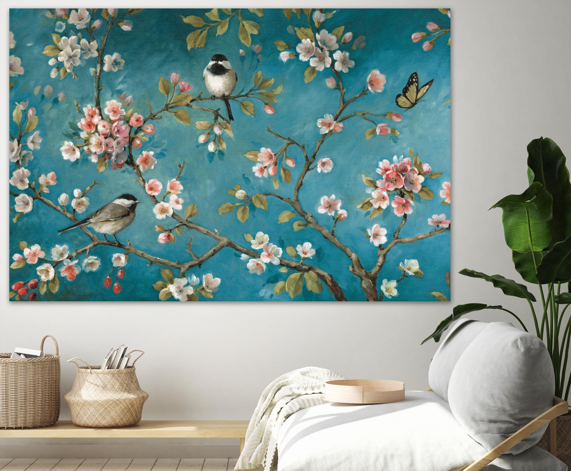 Blossom 1 by Lisa Audit on GIANT ART - pink floral