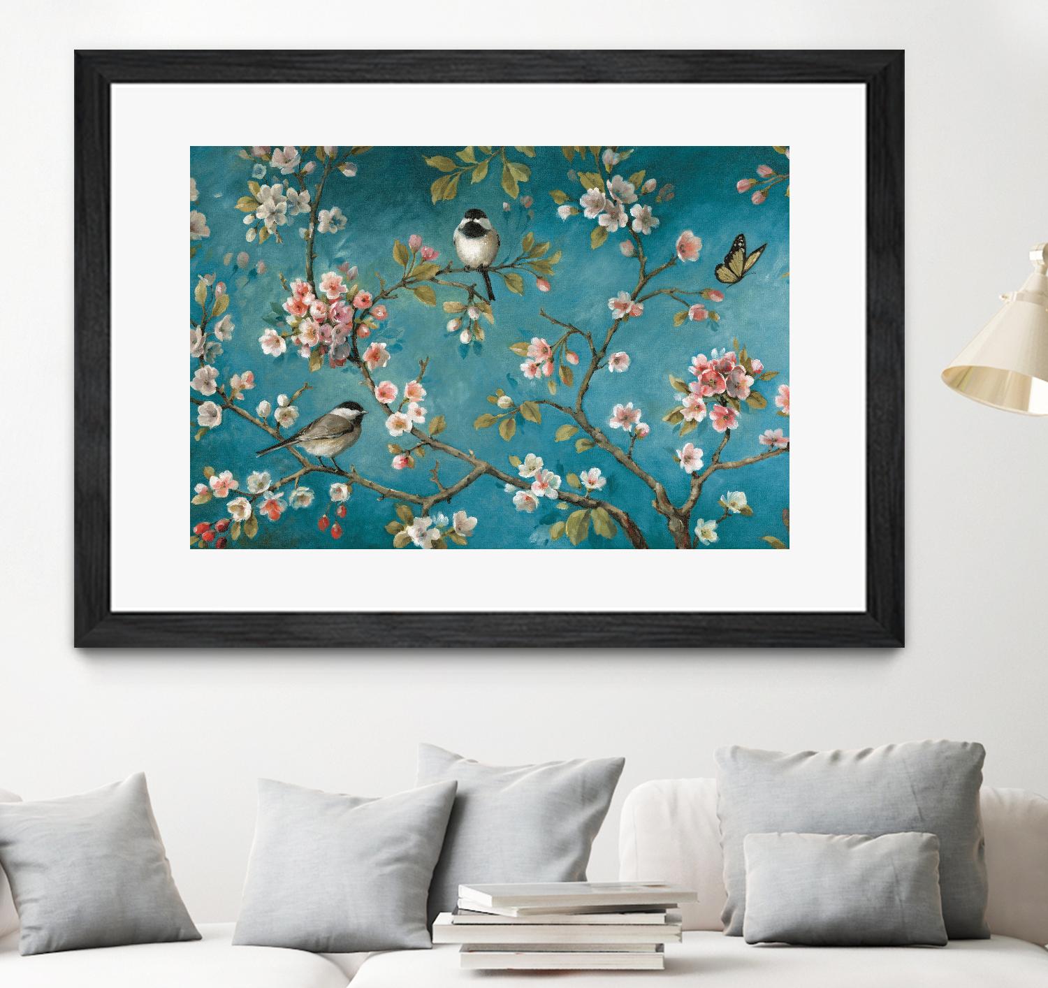 Blossom 1 by Lisa Audit on GIANT ART - pink floral