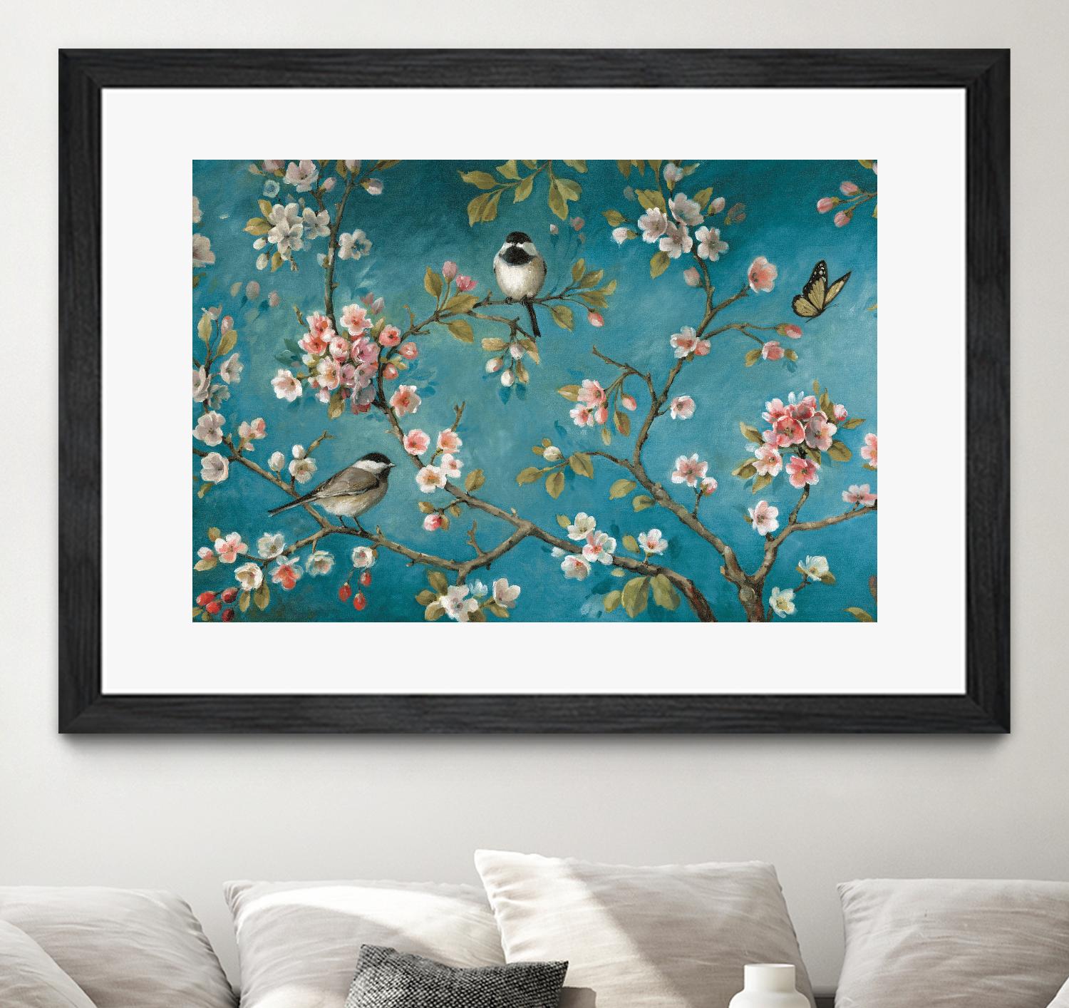 Blossom 1 by Lisa Audit on GIANT ART - pink floral