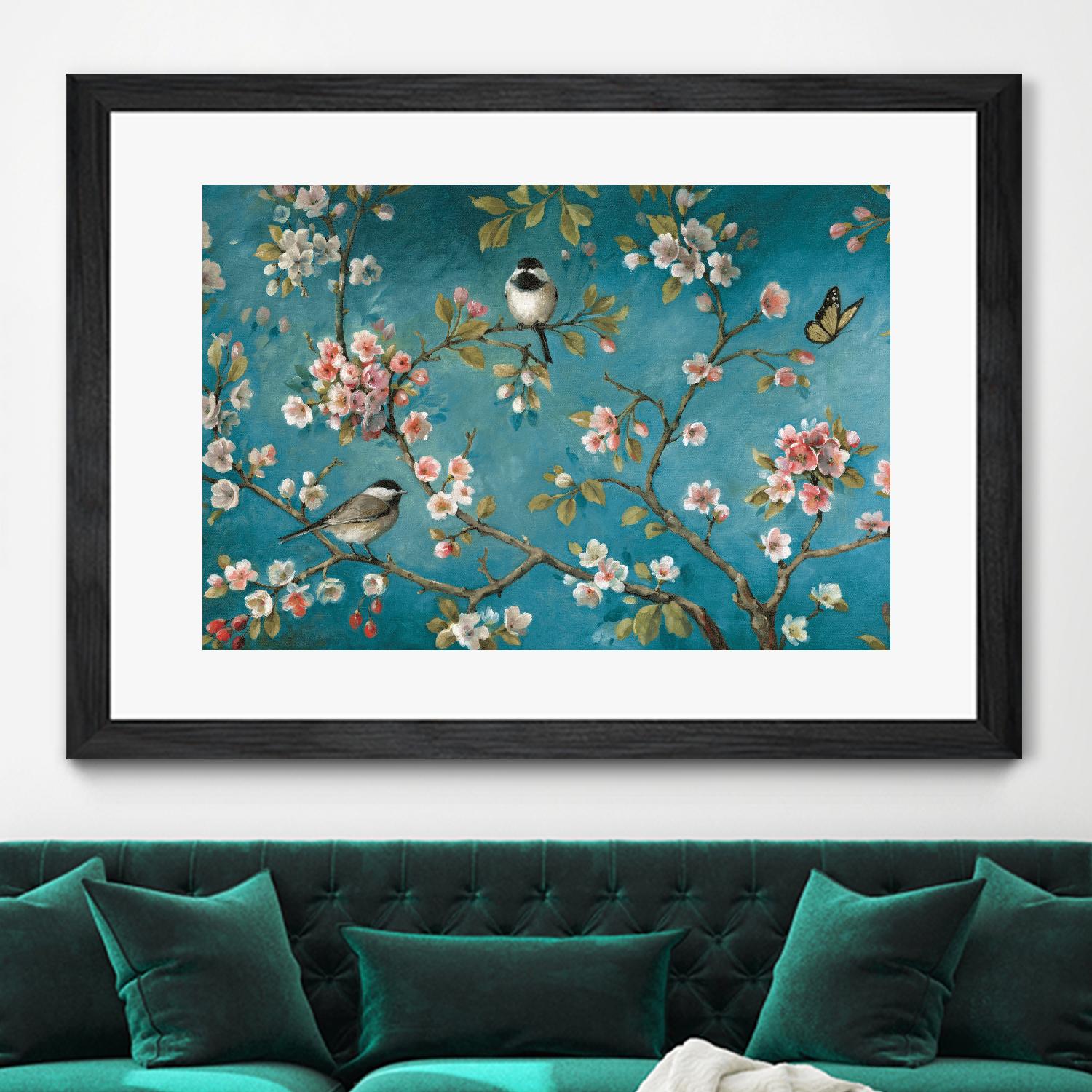 Blossom 1 by Lisa Audit on GIANT ART - pink floral