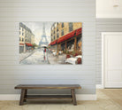 Morning in Paris by Avery Tillmon on GIANT ART - red city scene