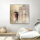 Romantic Paris II by Julia Purinton on GIANT ART - beige everyday life