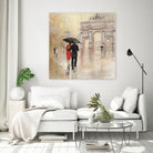 Romantic Paris II by Julia Purinton on GIANT ART - beige everyday life