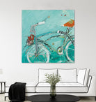 Ride by Kellie Day on GIANT ART - orange leisure