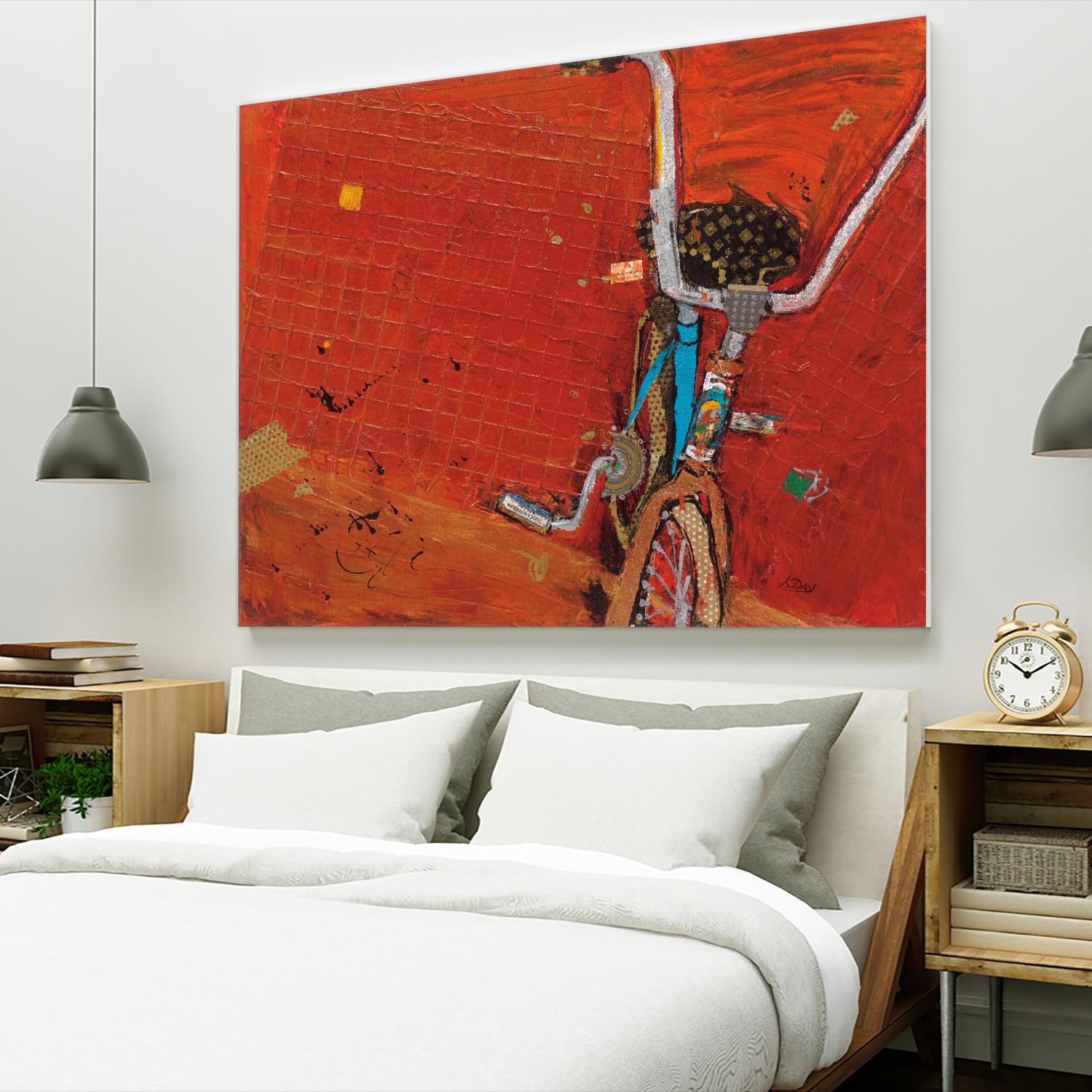 Perky T's by Kellie Day on GIANT ART - orange leisure