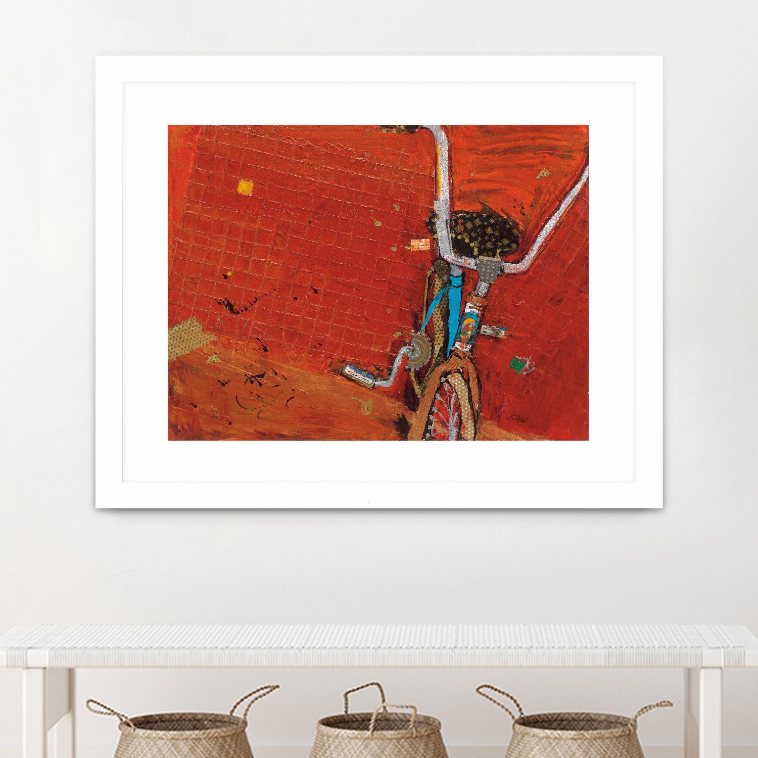 Perky T's by Kellie Day on GIANT ART - orange leisure