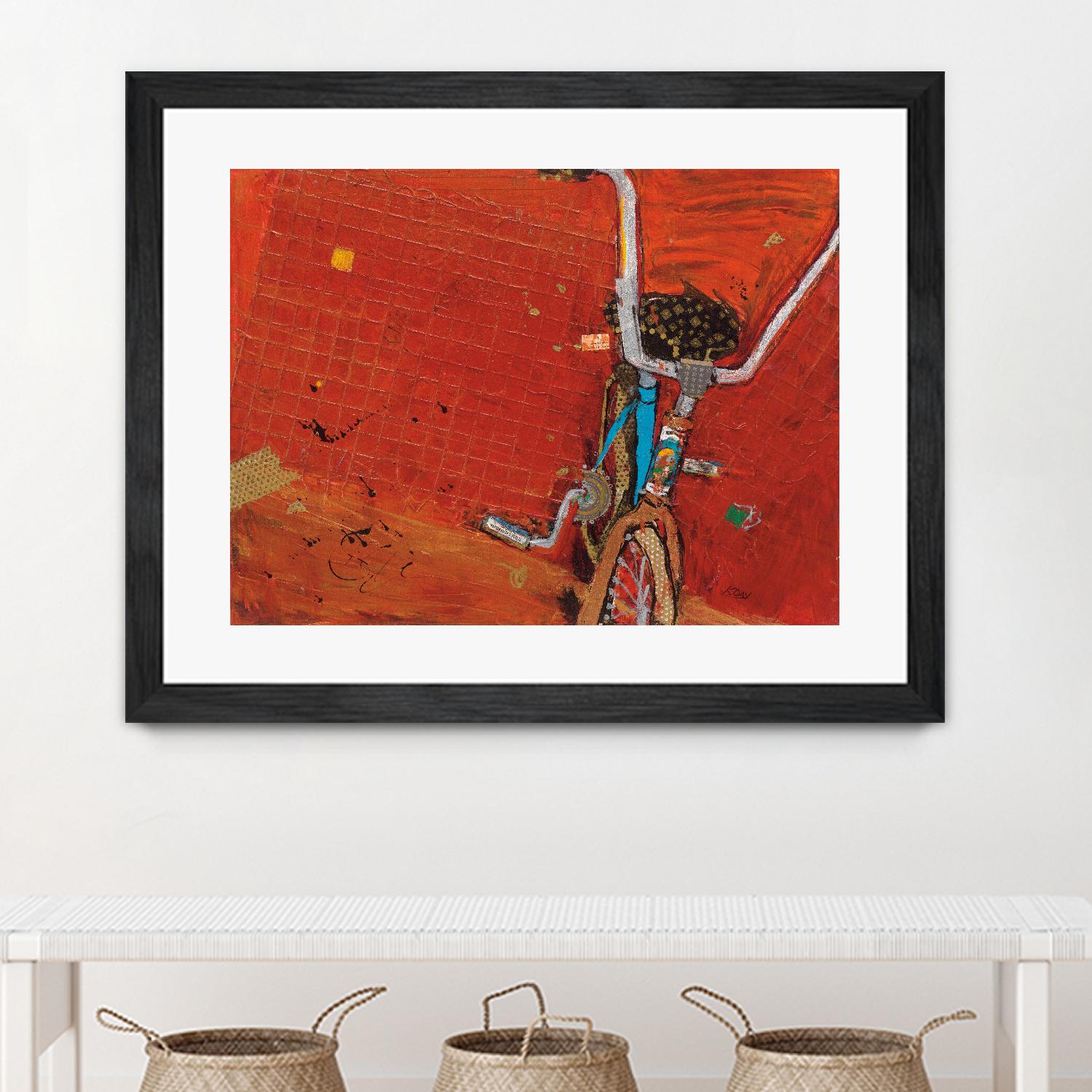 Perky T's by Kellie Day on GIANT ART - orange leisure