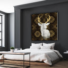 Precious Antlers II by Wellington Studio on GIANT ART - beige country look
