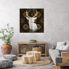 Precious Antlers II by Wellington Studio on GIANT ART - beige country look
