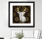 Precious Antlers II by Wellington Studio on GIANT ART - beige country look