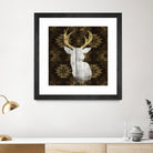 Precious Antlers II by Wellington Studio on GIANT ART - beige country look