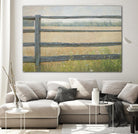 Edge of the Field by Elizabeth Urquhart on GIANT ART - grey landscape