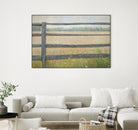 Edge of the Field by Elizabeth Urquhart on GIANT ART - grey landscape