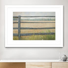 Edge of the Field by Elizabeth Urquhart on GIANT ART - grey landscape