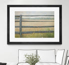 Edge of the Field by Elizabeth Urquhart on GIANT ART - grey landscape