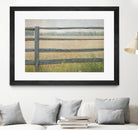 Edge of the Field by Elizabeth Urquhart on GIANT ART - grey landscape