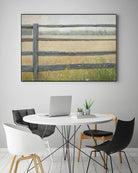 Edge of the Field by Elizabeth Urquhart on GIANT ART - grey landscape