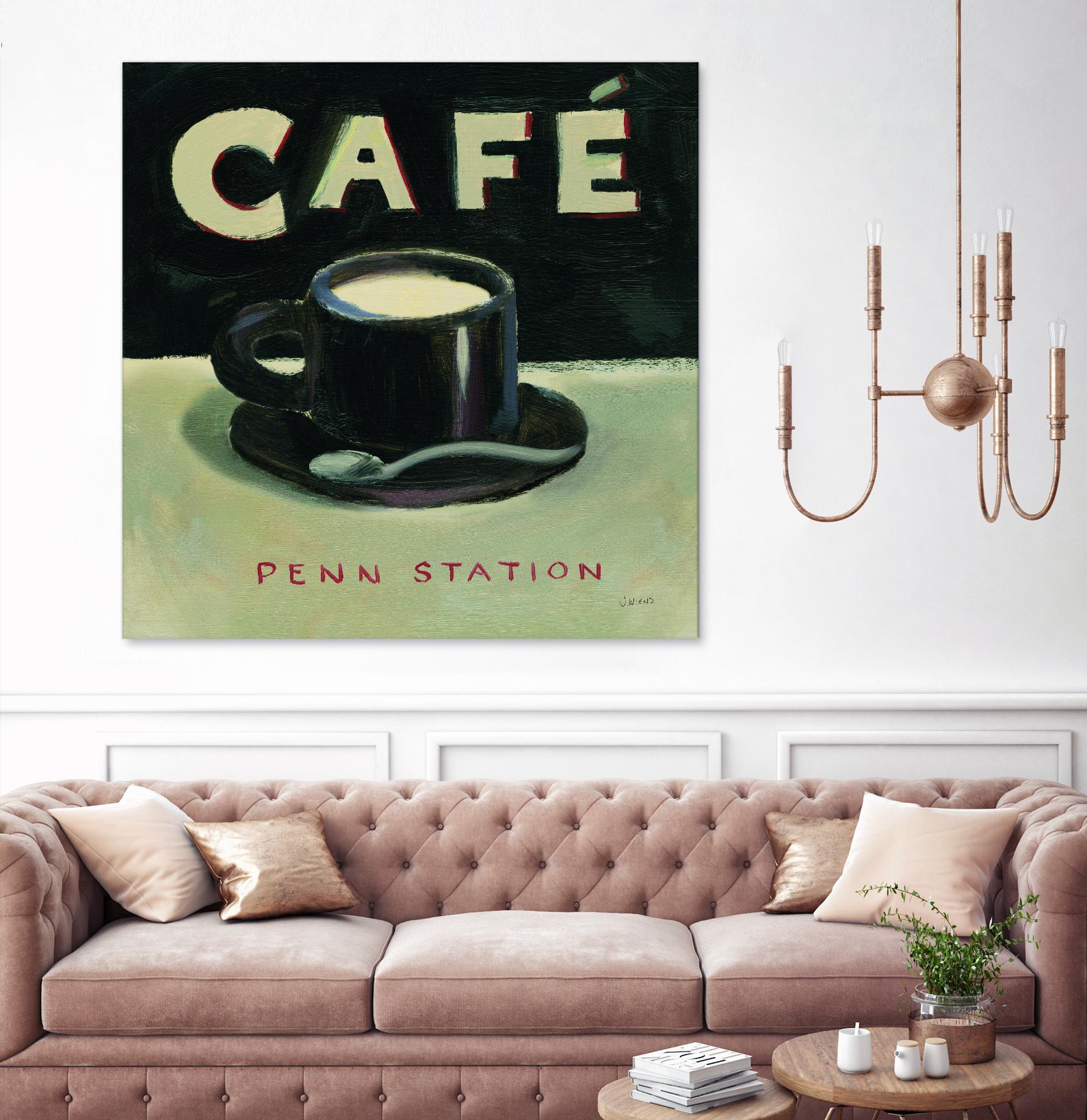 Coffee Spot I by James Wiens on GIANT ART - beige fruit-food-drink