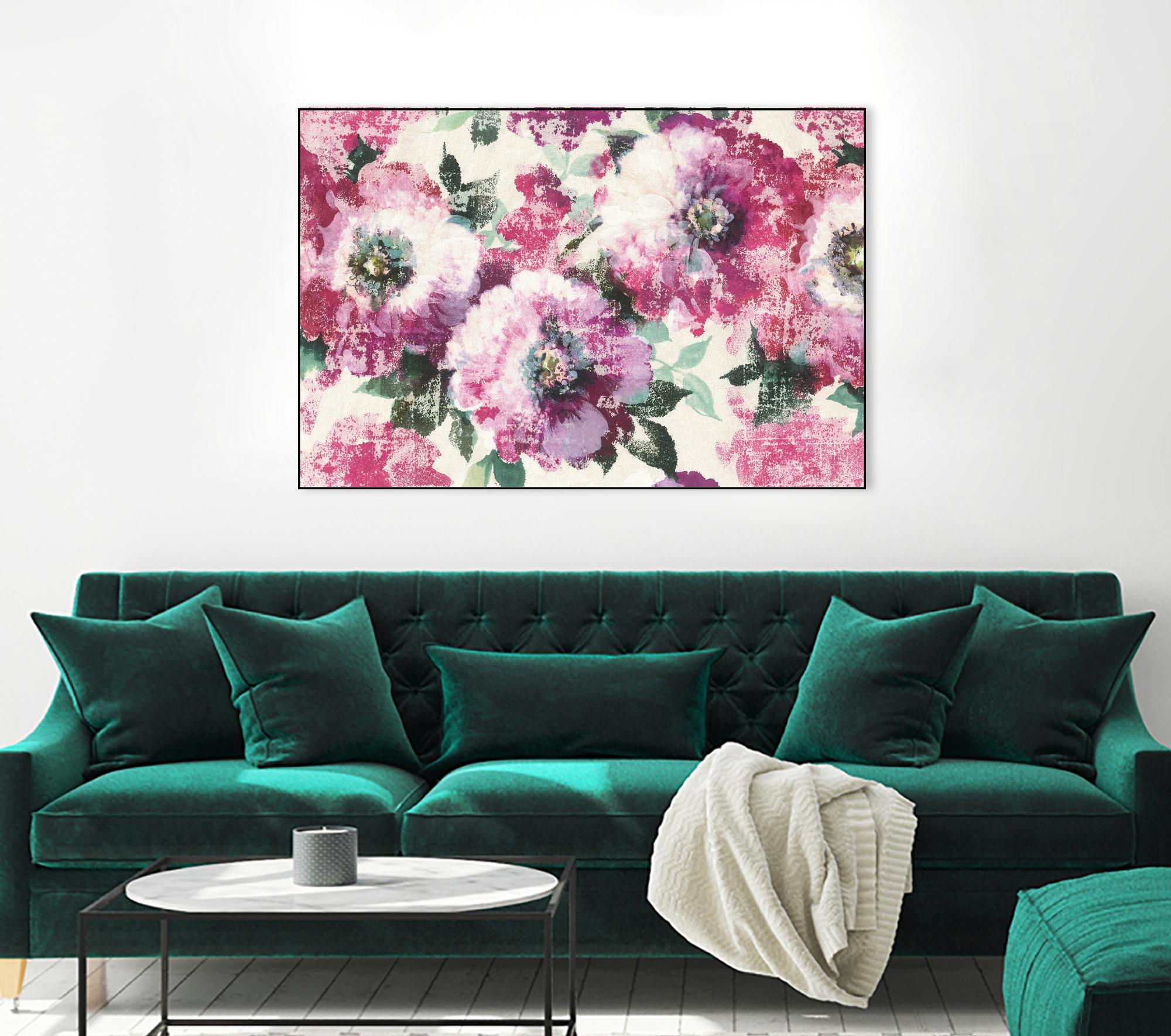 Floral Gallery by Wild Apple Portfolio on GIANT ART - green floral