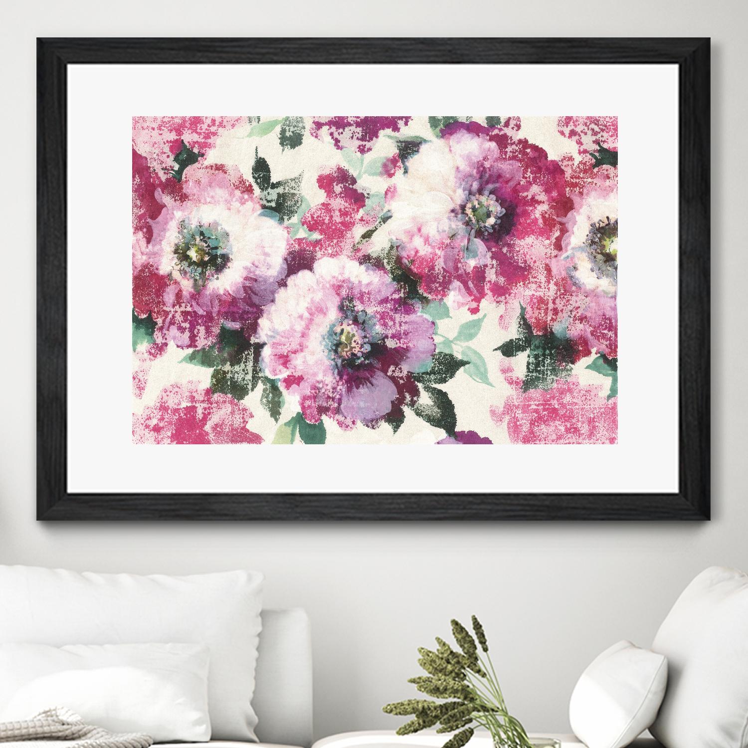 Floral Gallery by Wild Apple Portfolio on GIANT ART - green floral