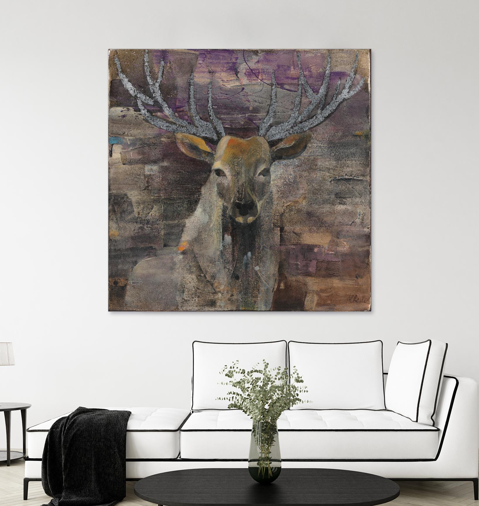The Leader by Albena Hristova on GIANT ART - brown animals