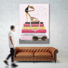 Paris Style I Gold and Black by Marco Fabiano on GIANT ART - grey fashion