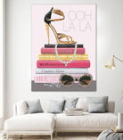 Paris Style I Gold and Black by Marco Fabiano on GIANT ART - grey fashion