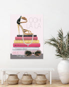 Paris Style I Gold and Black by Marco Fabiano on GIANT ART - grey fashion