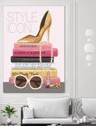 Paris Style II Gold and Black by Marco Fabiano on GIANT ART - grey fashion