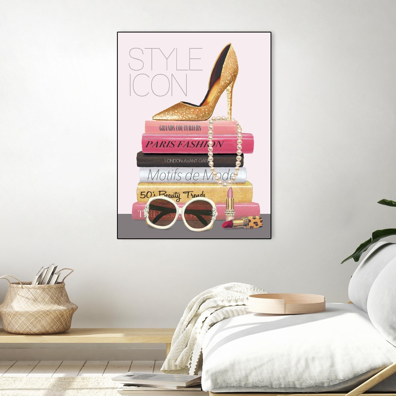 Paris Style II Gold and Black by Marco Fabiano on GIANT ART - grey fashion