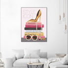 Paris Style II Gold and Black by Marco Fabiano on GIANT ART - grey fashion