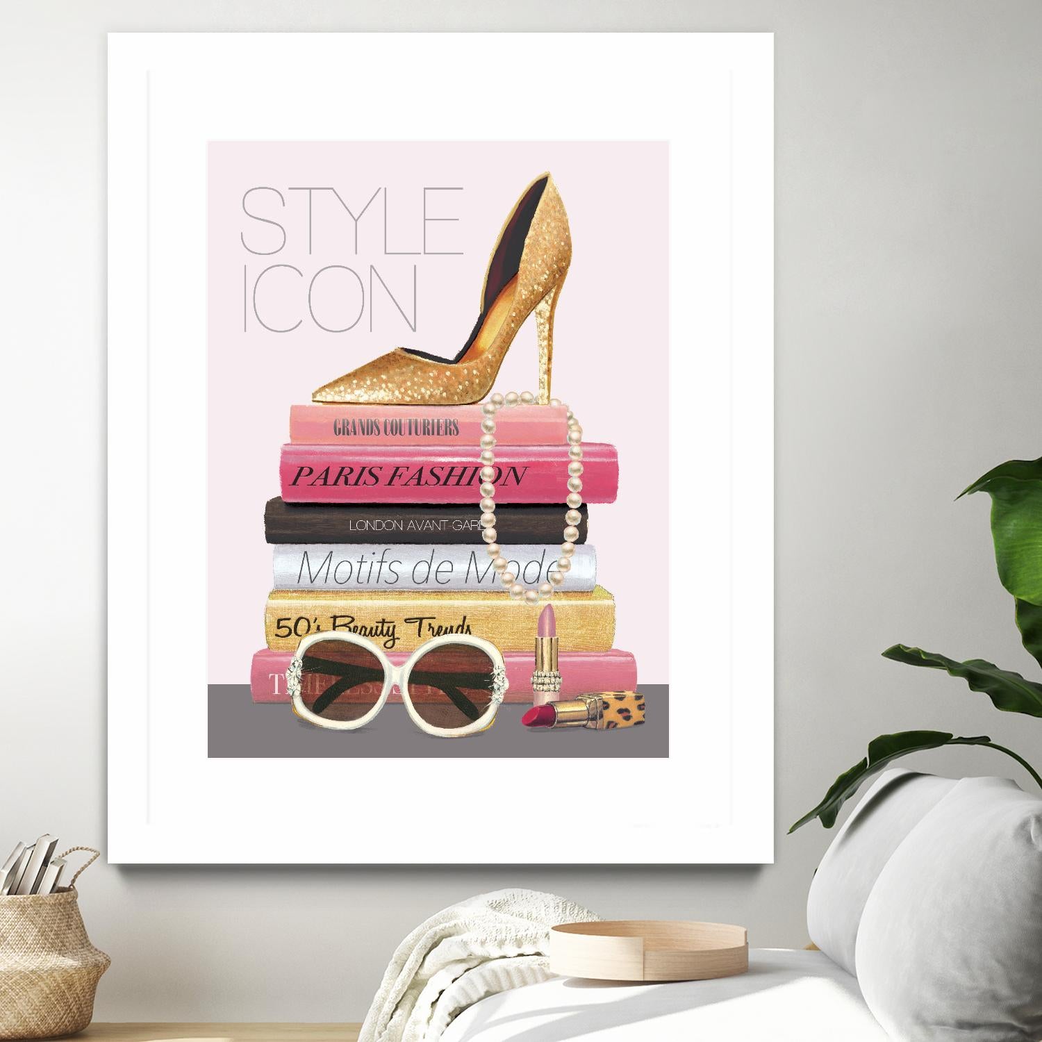 Paris Style II Gold and Black by Marco Fabiano on GIANT ART - grey fashion