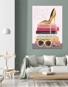 Paris Style II Gold and Black by Marco Fabiano on GIANT ART - grey fashion