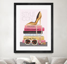 Paris Style II Gold and Black by Marco Fabiano on GIANT ART - grey fashion