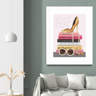 Paris Style II Gold and Black by Marco Fabiano on GIANT ART - grey fashion