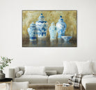 Ginger Jar Still Life 2 by Danhui Nai on GIANT ART - blue pot - dish