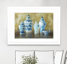 Ginger Jar Still Life 2 by Danhui Nai on GIANT ART - blue pot - dish