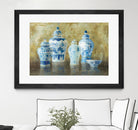 Ginger Jar Still Life 2 by Danhui Nai on GIANT ART - blue pot - dish