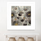 Morning Bloom Greige by Silvia Vassileva on GIANT ART - yellow floral
