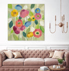 Fairy Tale Flowers I by Silvia Vassileva on GIANT ART - green floral
