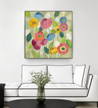 Fairy Tale Flowers I by Silvia Vassileva on GIANT ART - green floral