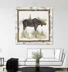 Family Cabin III by Beth Grove on GIANT ART - beige country look