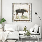 Family Cabin III by Beth Grove on GIANT ART - beige country look