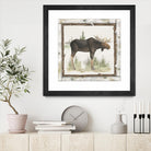 Family Cabin III by Beth Grove on GIANT ART - beige country look