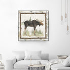 Family Cabin III by Beth Grove on GIANT ART - beige country look