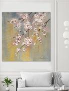 Cherry Cloud I by Silvia Vassileva on GIANT ART - yellow floral