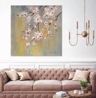 Cherry Cloud I by Silvia Vassileva on GIANT ART - yellow floral