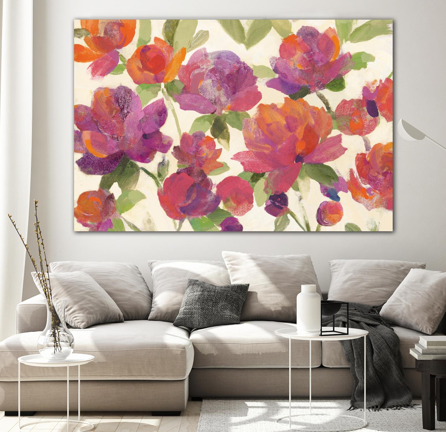 Garden Delight III by Albena Hristova on GIANT ART - green floral