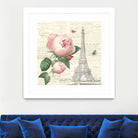 Roses in Paris IV by Katie Pertiet on GIANT ART - beige floral